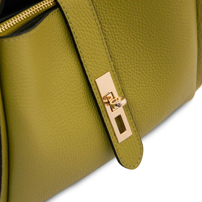 The Tropical Duchess Tuscany Leather SOAVE TL142583 Soft Leather Handbag in Green