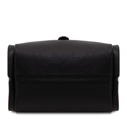 The Tropical Duchess Tuscany Leather SOAVE TL142583 Soft Leather Handbag in Black