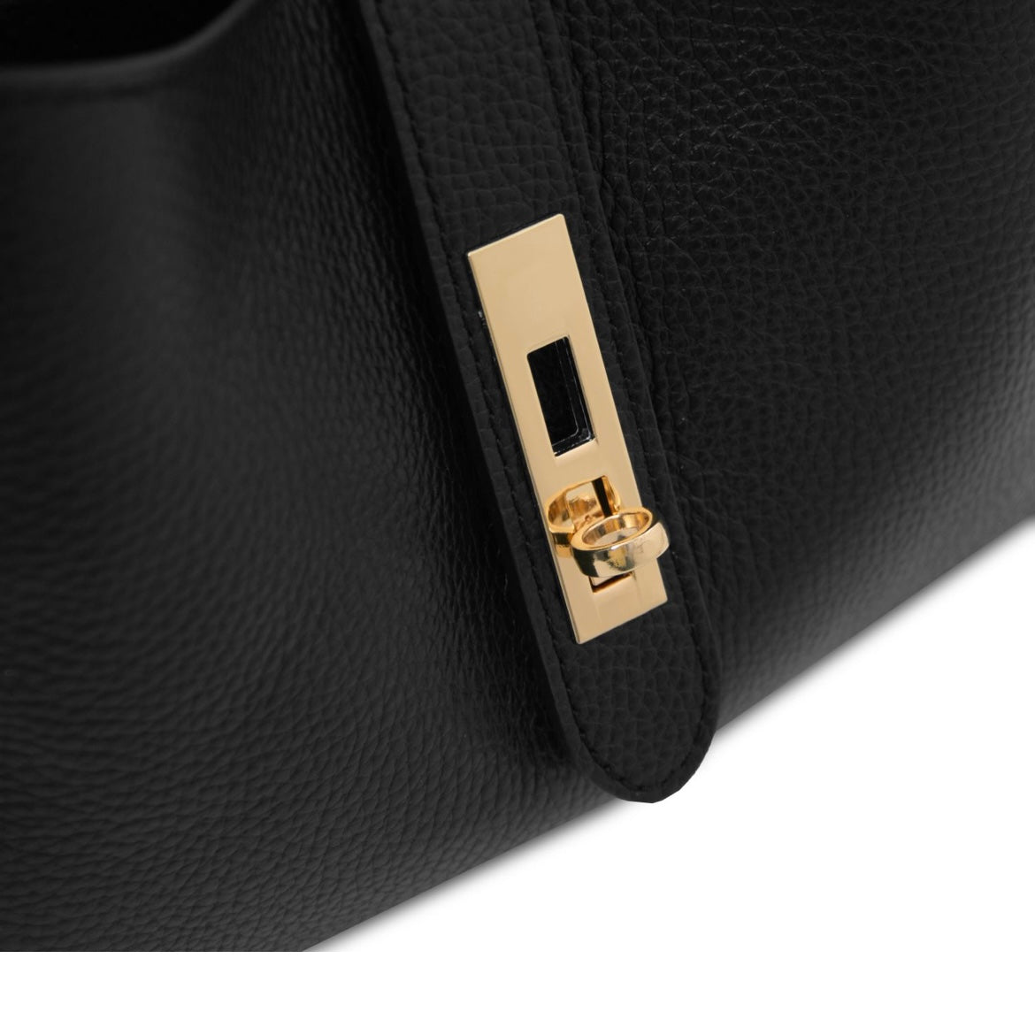 The Tropical Duchess Tuscany Leather SOAVE TL142583 Soft Leather Handbag in Black