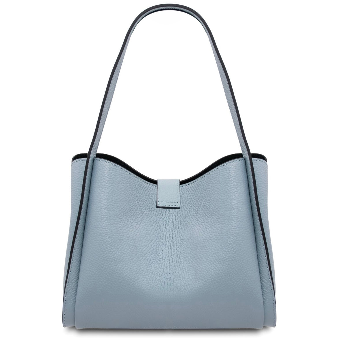 The Tropical Duchess Tuscany Leather SOAVE TL142583 Soft Leather Handbag in Light Blue