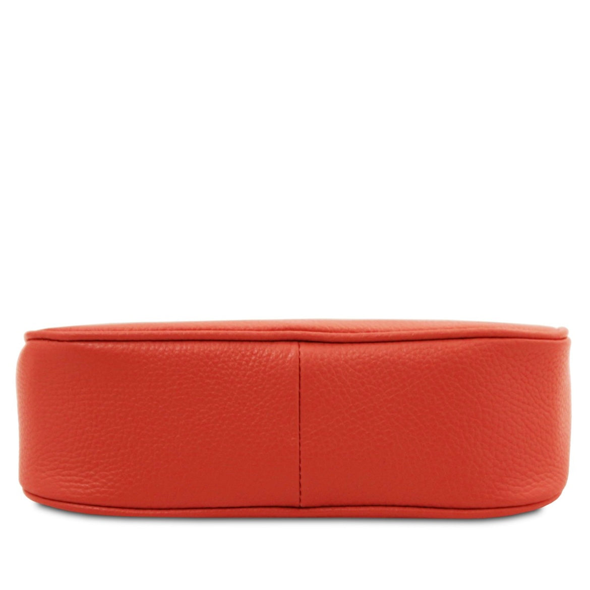 The Tropical Duchess Tuscany Leather PARFAIT TL142559 Leather Clutch in Red