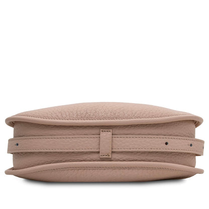 The Tropical Duchess Tuscany Leather HOBLÒ TL142563 Soft Leather Handbag in Nude