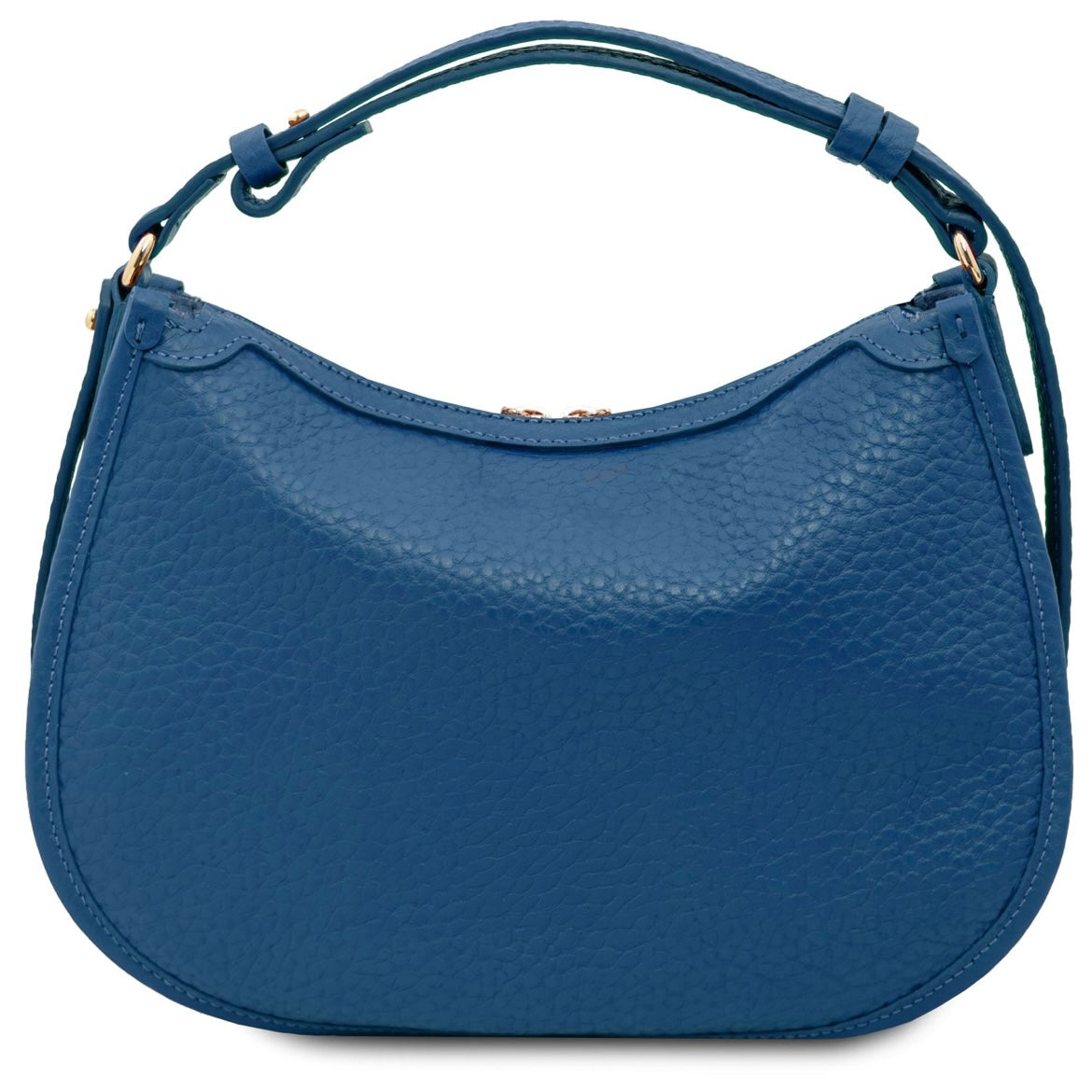 The Tropical Duchess Tuscany Leather HOBLÒ TL142563 Soft Leather Handbag in Denim