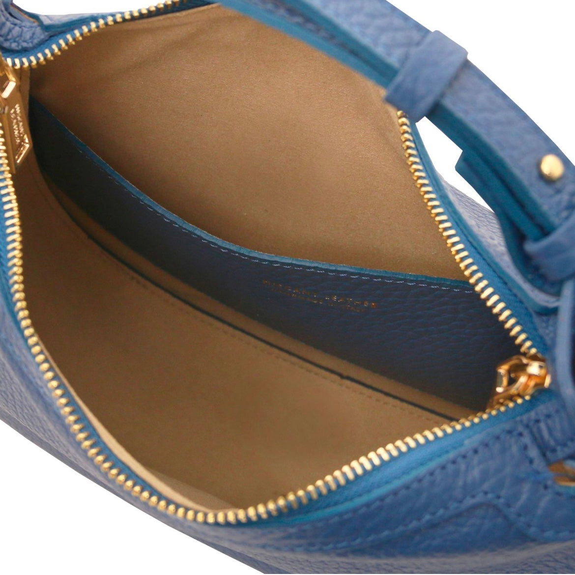 The Tropical Duchess Tuscany Leather HOBLÒ TL142563 Soft Leather Handbag in Denim