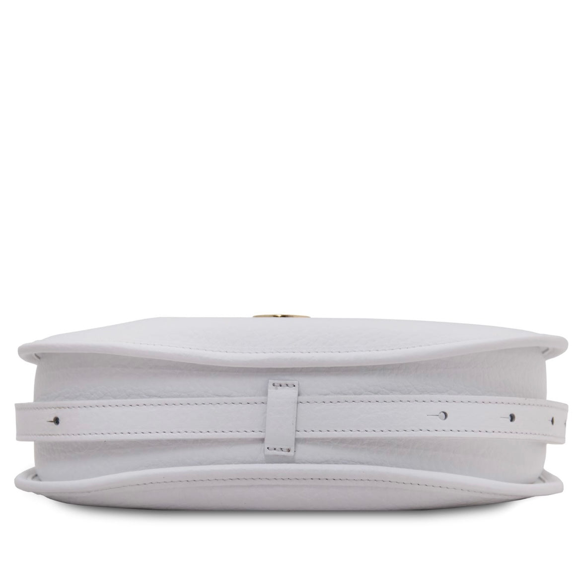 The Tropical Duchess Tuscany Leather HOBLÒ TL142563 Soft Leather Handbag in White