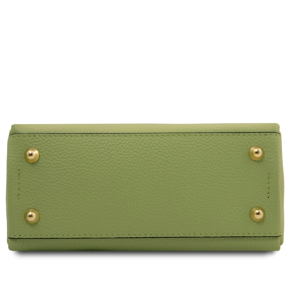 The Tropical Duchess Tuscany Leather ABBY TL142500 Leather Handbag in Lime Green