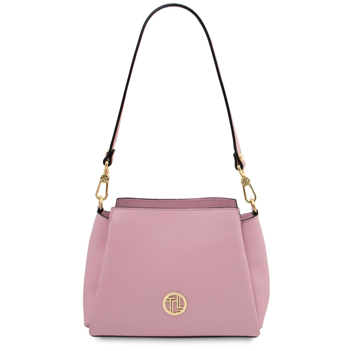 The Tropical Duchess Tuscany Leather ABBY TL142500 Leather Handbag in Ballet Pink