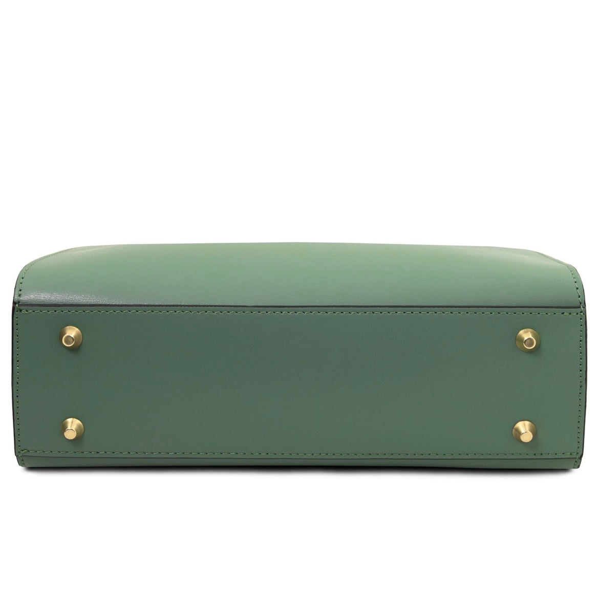 The Tropical Duchess Tuscany Leather MUSA TL142560 Leather Handbag in Mint Green