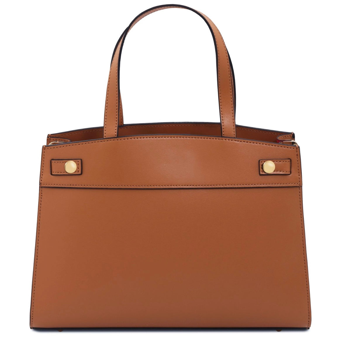 The Tropical Duchess Tuscany Leather MUSA TL142560 Leather Handbag in Cognac