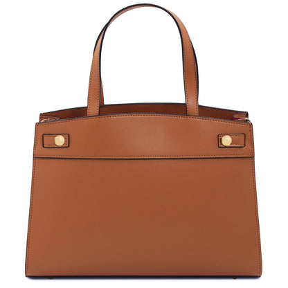 The Tropical Duchess Tuscany Leather MUSA TL142560 Leather Handbag in Cognac