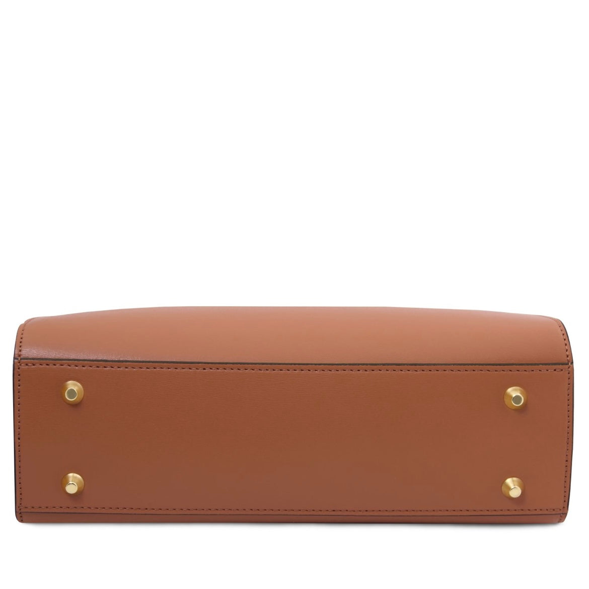 The Tropical Duchess Tuscany Leather MUSA TL142560 Leather Handbag in Cognac
