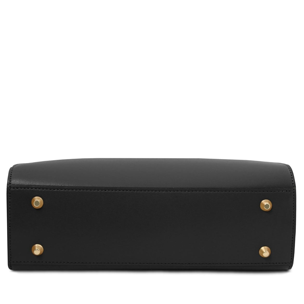 The Tropical Duchess Tuscany Leather MUSA TL142560 Leather Handbag in Black