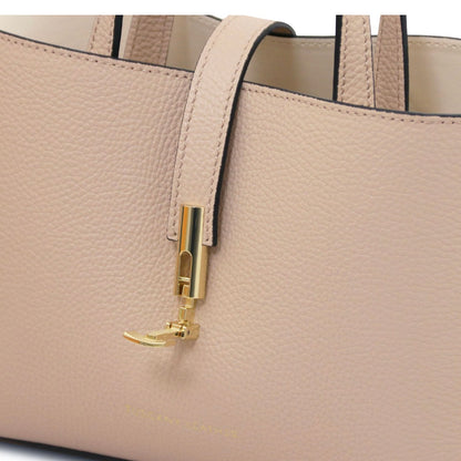 The Tropical Duchess Tuscany Leather AGATHA TL142456 Leather Handbag in Nude