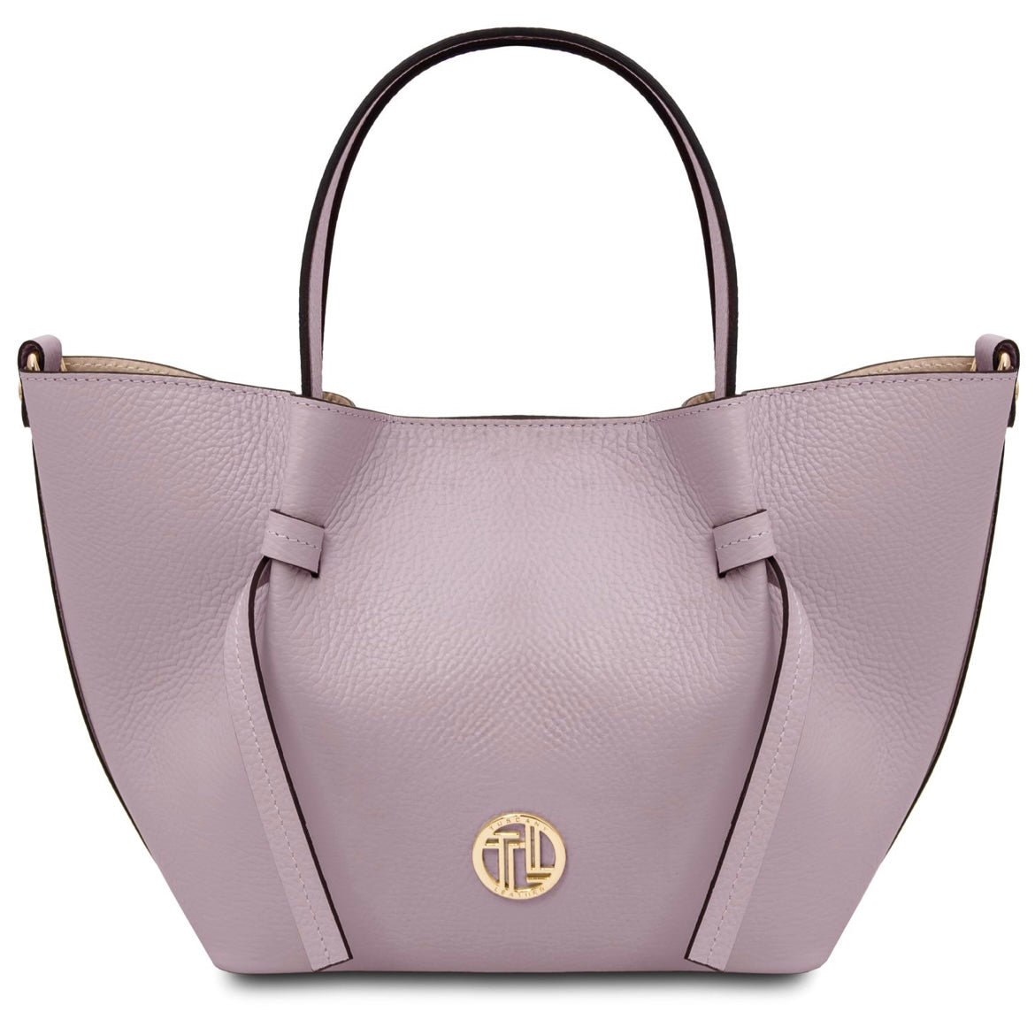 The Tropical Duchess Tuscany Leather  LEGAME TL142482 Leather Handbag - Small Size in Lilac