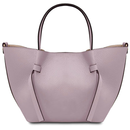 The Tropical Duchess Tuscany Leather  LEGAME TL142482 Leather Handbag - Small Size in Lilac