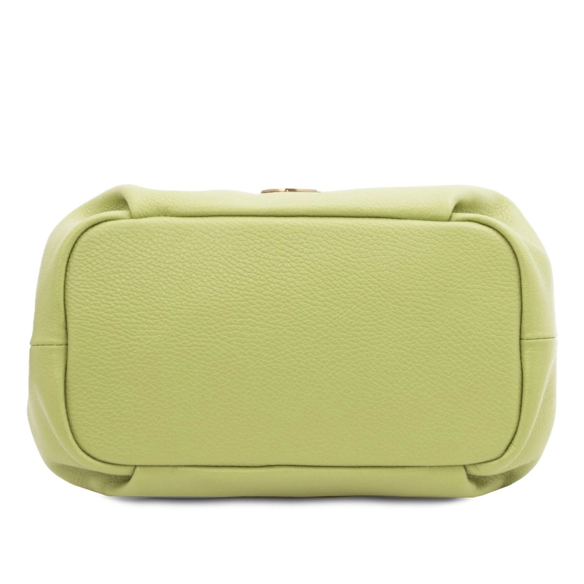 The Tropical Duchess Tuscany Leather Soft Handbag NORA TL142372 in Lime Green