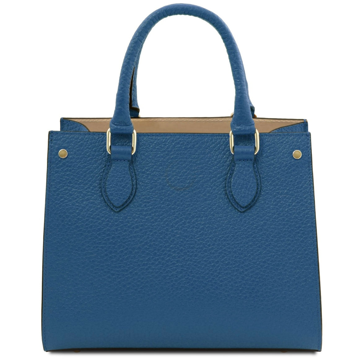 The Tropical Duchess Tuscany Leather  DAMA TL142565 Leather Handbag in Denim