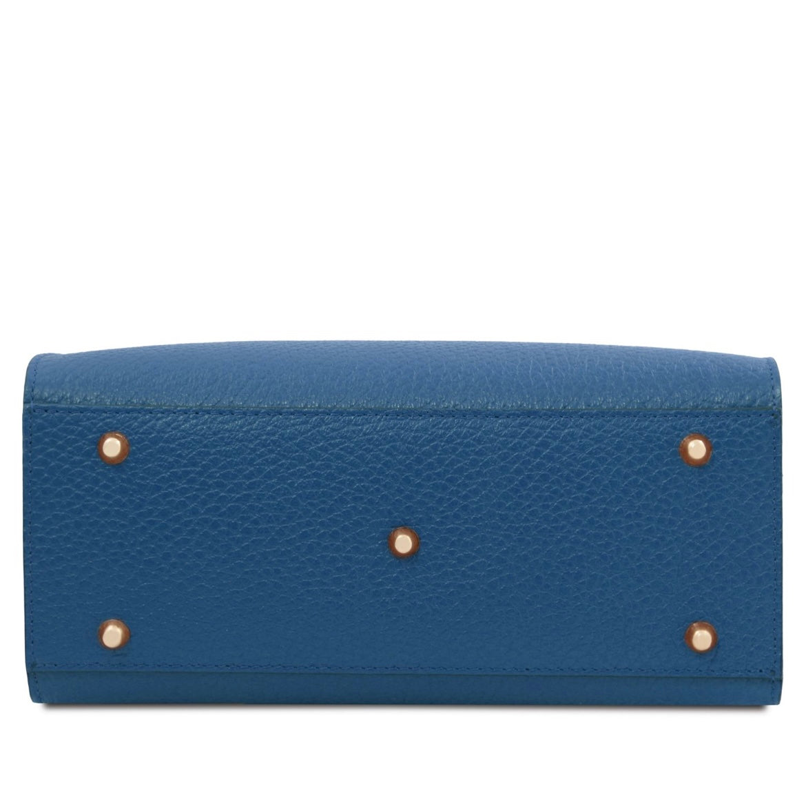 The Tropical Duchess Tuscany Leather  DAMA TL142565 Leather Handbag in Denim