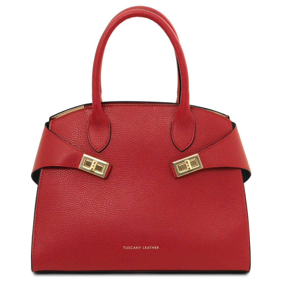 The Tropical Duchess Tuscany Leather Collection Coccola TL142421 in Lipstick Red