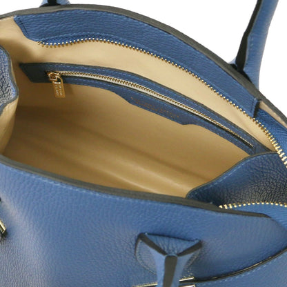 The Tropical Duchess Tuscany Leather Collection Coccola TL142421 in Denim