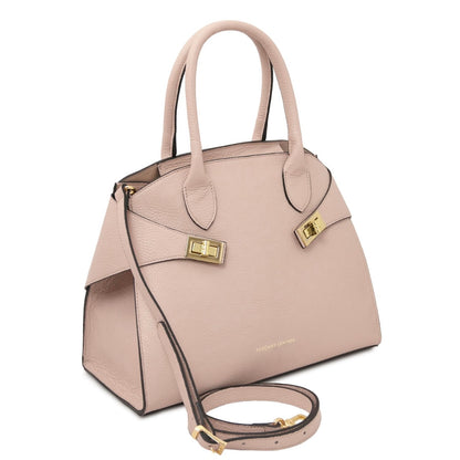 The Tropical Duchess Tuscany Leather Collection Coccola TL142421 in Nude