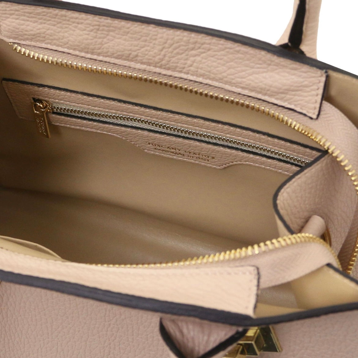 The Tropical Duchess Tuscany Leather Collection Coccola TL142421 in Nude