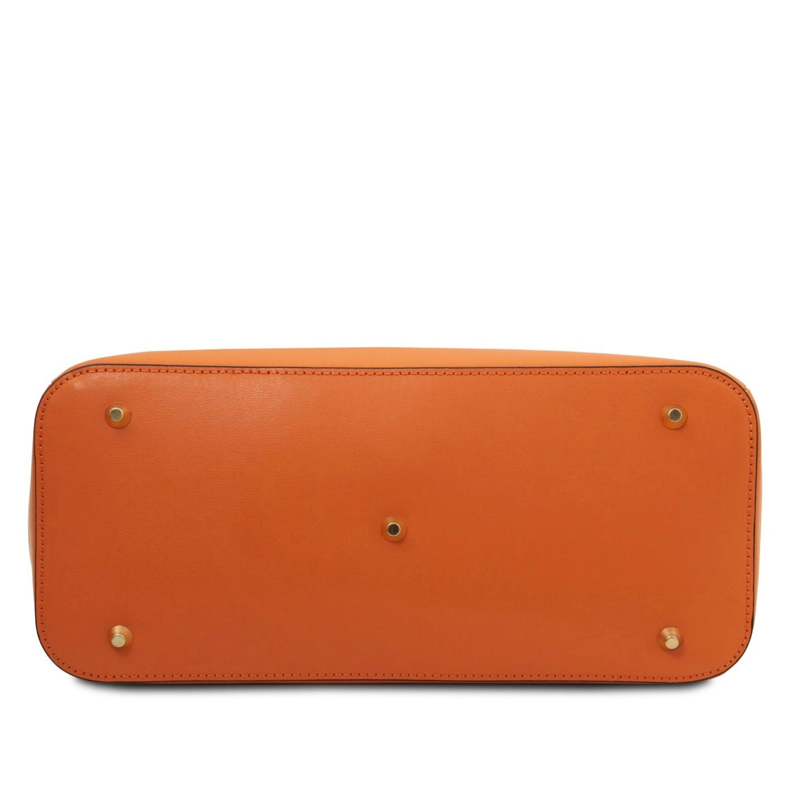 The Tropical Duchess Tuscany Leather TL BAG TL142174 Leather Handbag in Orange