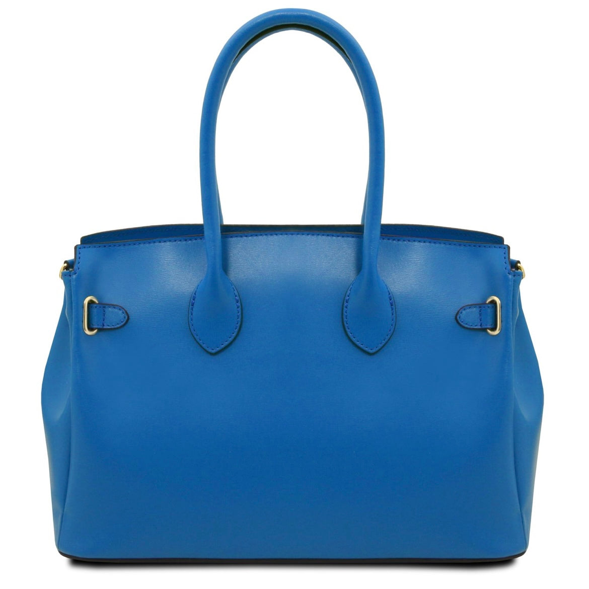 The Tropical Duchess Tuscany Leather TL BAG TL142174 Leather Handbag in Blue
