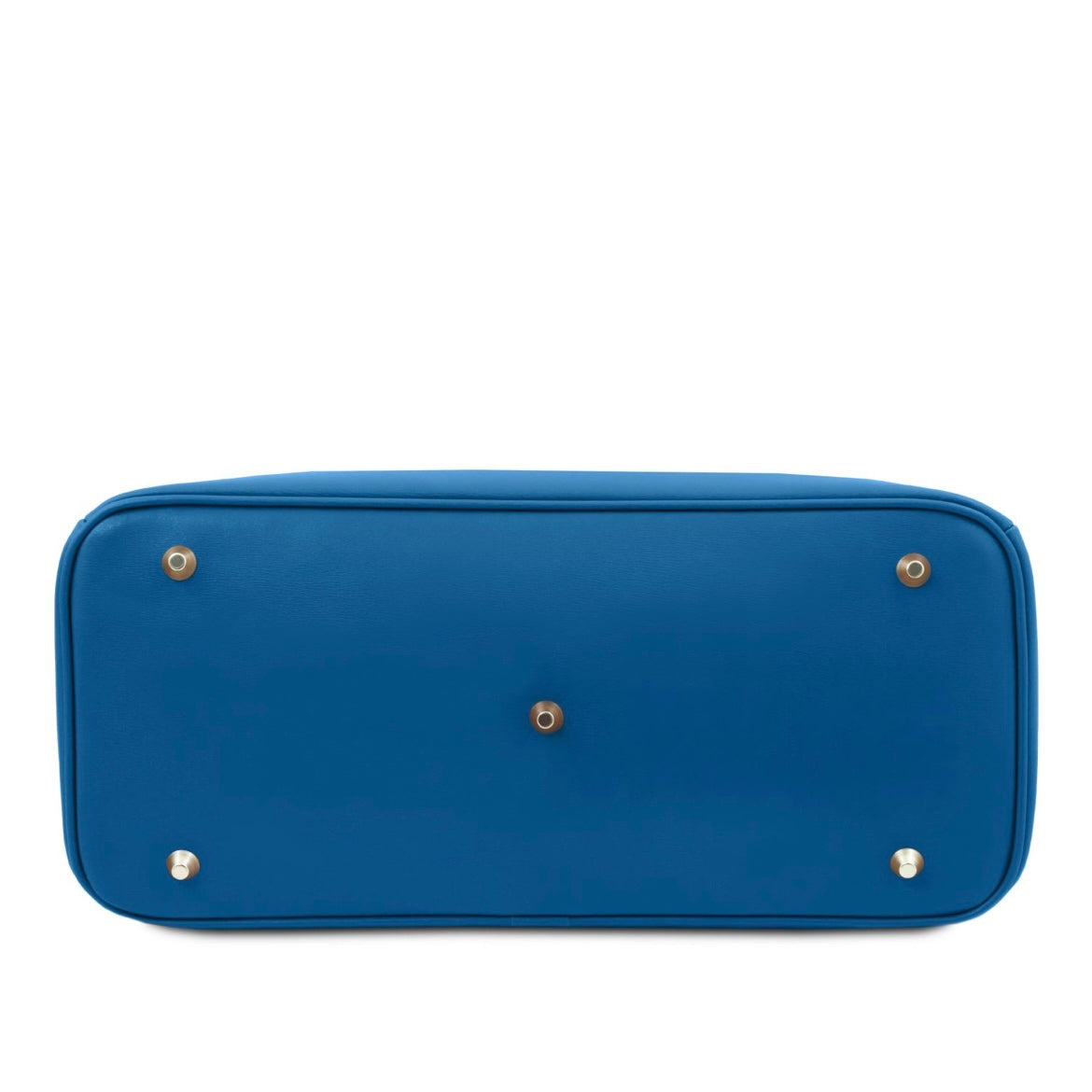 The Tropical Duchess Tuscany Leather TL BAG TL142174 Leather Handbag in Blue