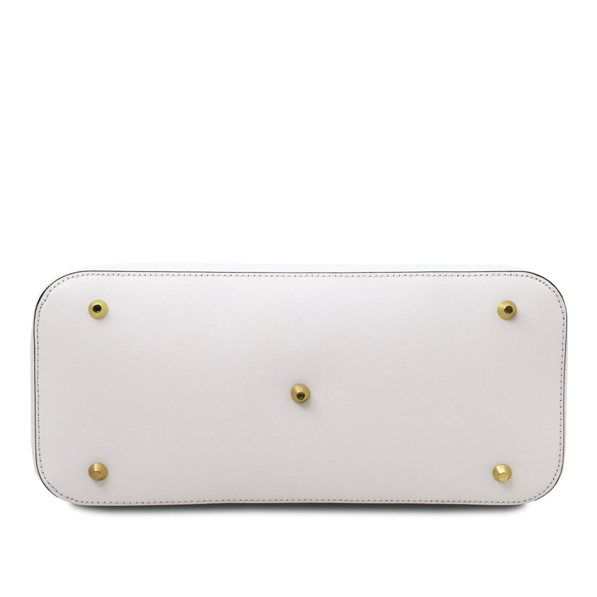 The Tropical Duchess Tuscany Leather TL BAG TL142174 Leather Handbag in White
