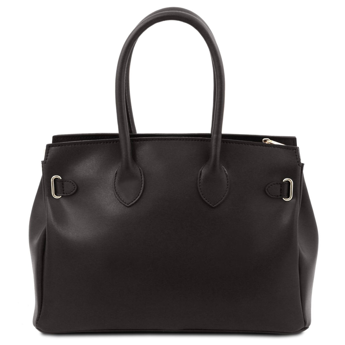 The Tropical Duchess Tuscany Leather TL BAG TL142174 Leather Handbag in Black