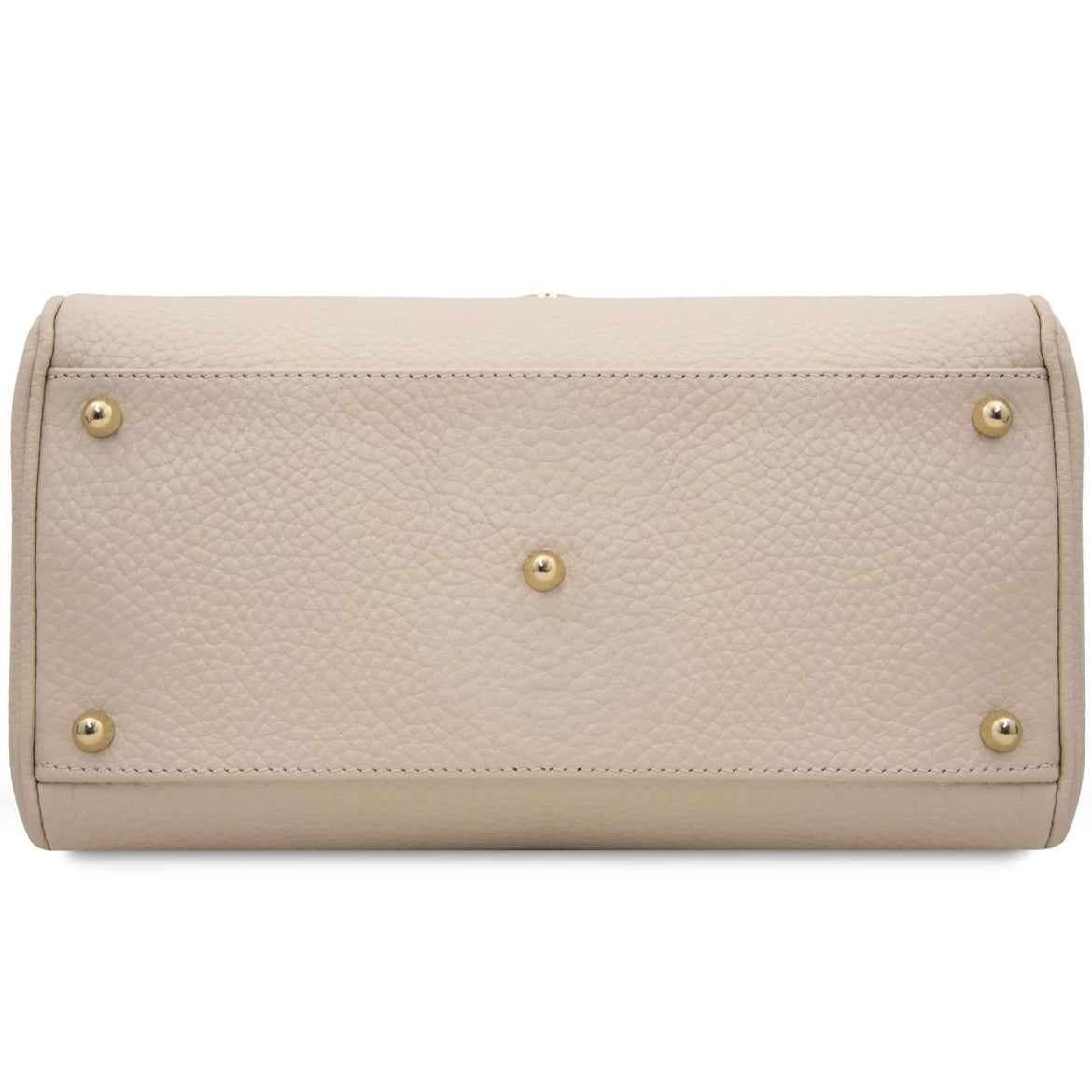 The Tropical Duchess Tuscany Leather  BARRIQUE TL142586 Leather Duffle bag in Beige