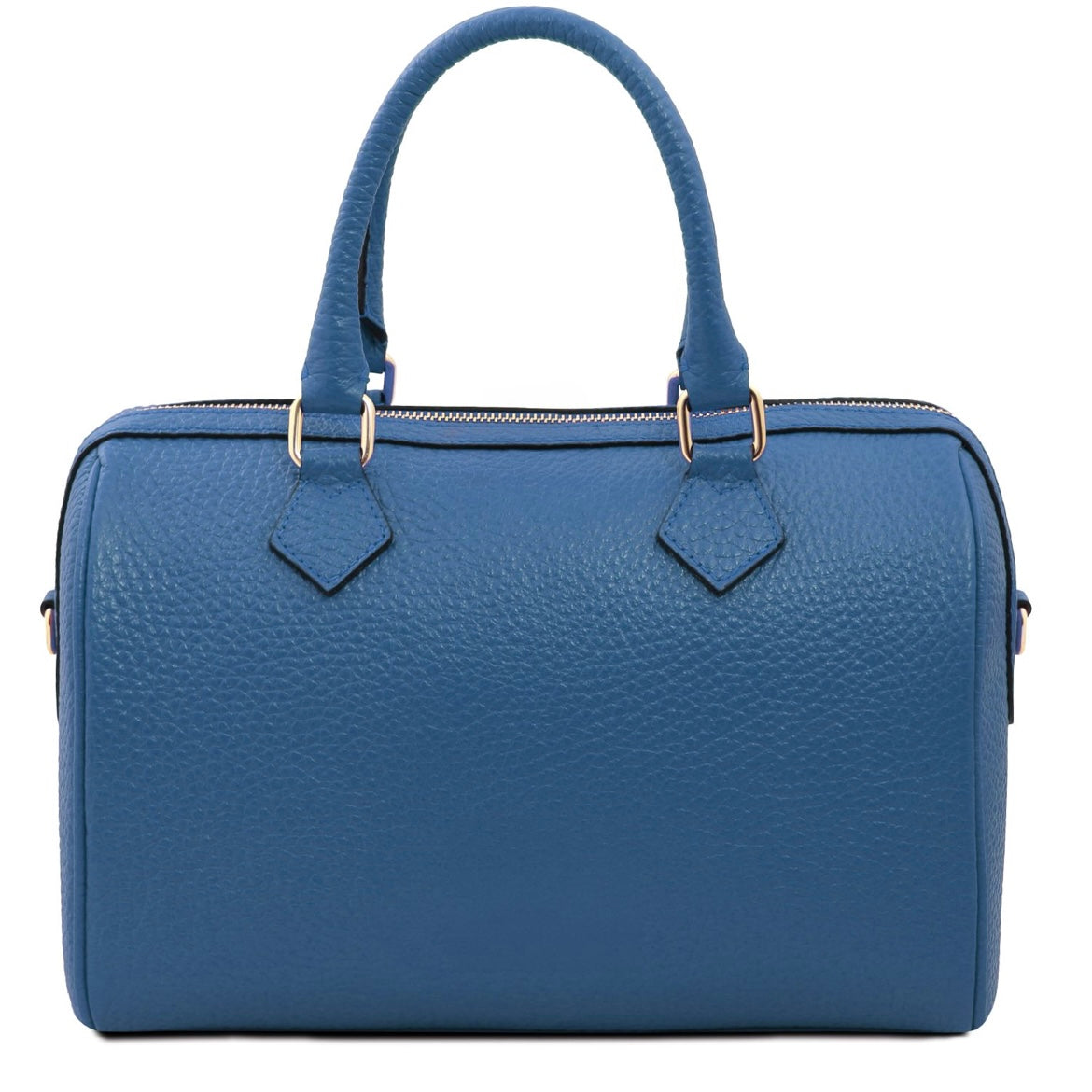 The Tropical Duchess Tuscany Leather  BARRIQUE TL142586 Leather Duffle bag in Denim