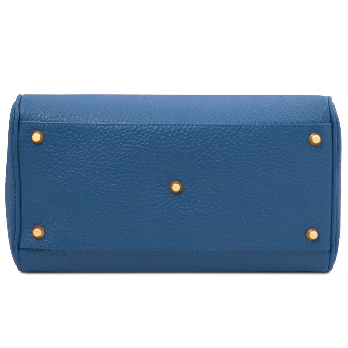 The Tropical Duchess Tuscany Leather  BARRIQUE TL142586 Leather Duffle bag in Denim