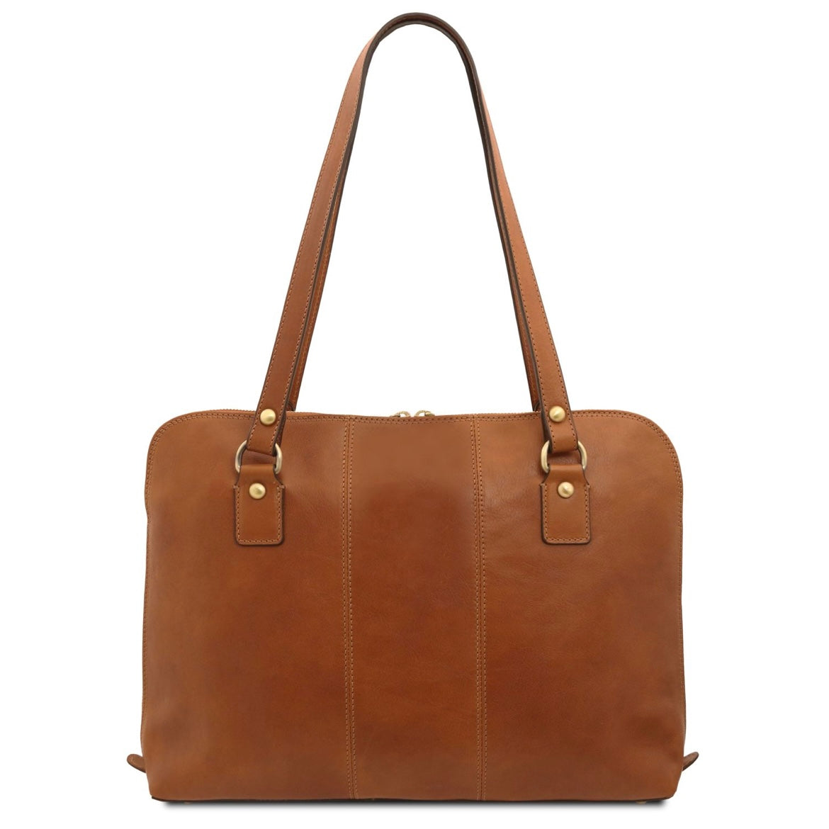 The Tropical Duchess Tuscany Leather  RAVENNA TL142426 Exclusive Lady Business bag in Natural