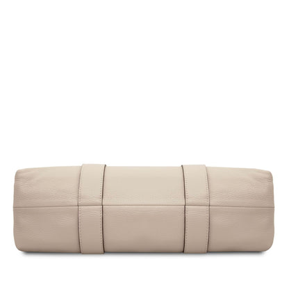 The Tropical Duchess Tuscany Leather  CALLIE TL142415 Soft Leather Shoulder bag in Beige