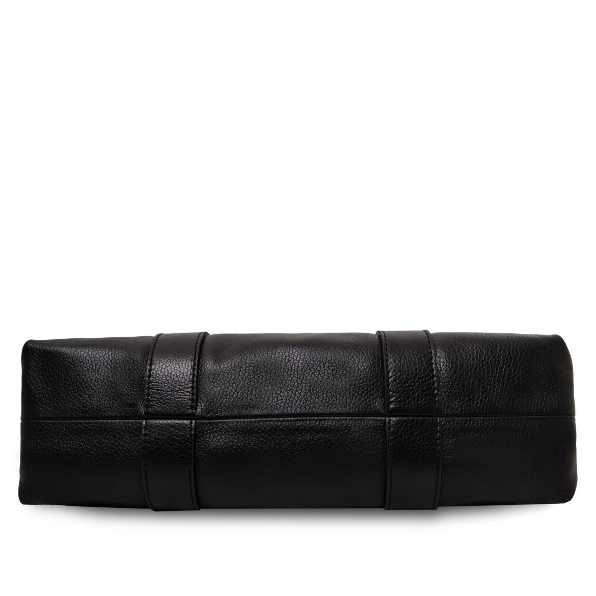 The Tropical Duchess Tuscany Leather  CALLIE TL142415 Soft Leather Shoulder bag in Black