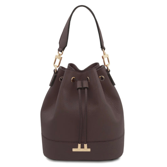 Bucket bag TL142146 in Chocolate