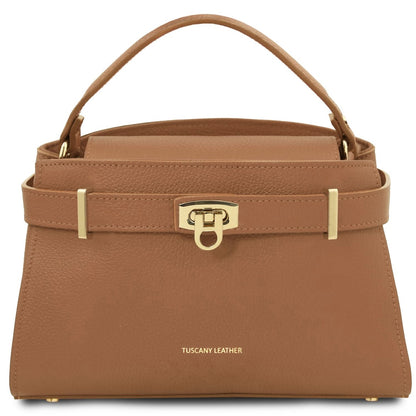 Best handbags for women Leather Tote MAISY TL142455 in Caramel