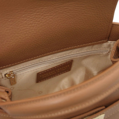 Best handbags for women Leather Tote MAISY TL142455 in Caramel