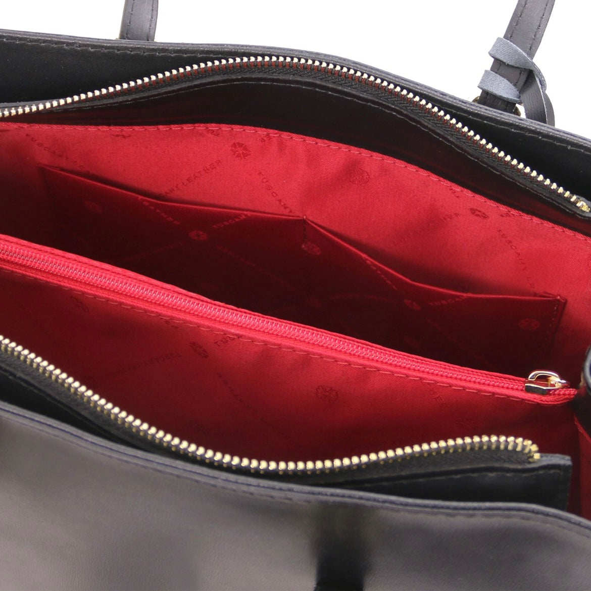 Quality Handbags Leather Shoulder bag TL BAG TL142037 in Black