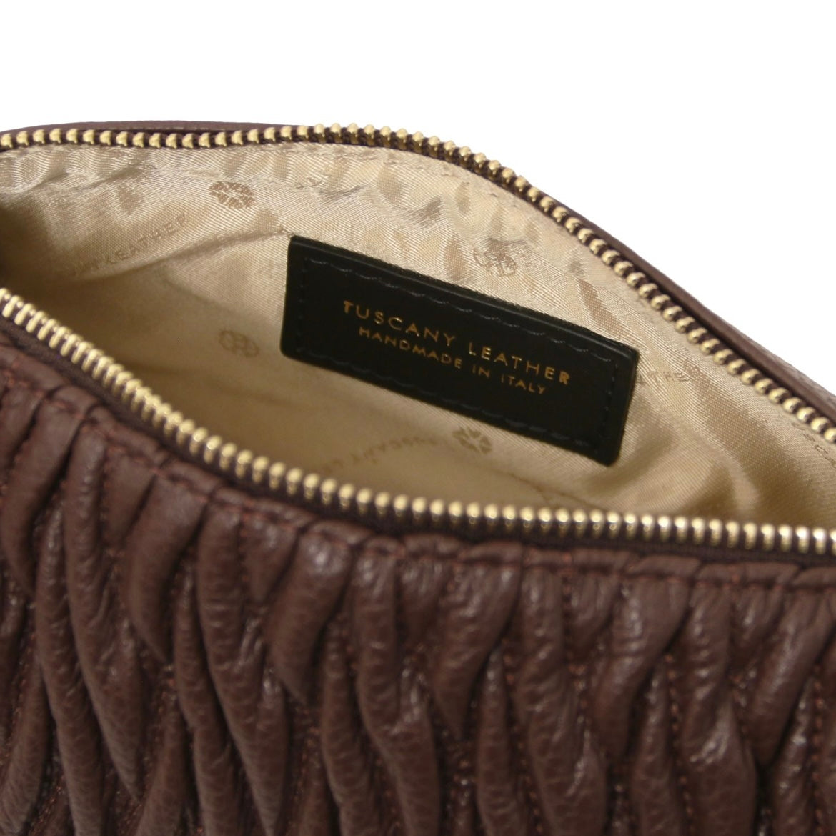 Designer Handbags in Ireland Mini Bowling Leather bag CHANTILLY TL142493 in Coffee