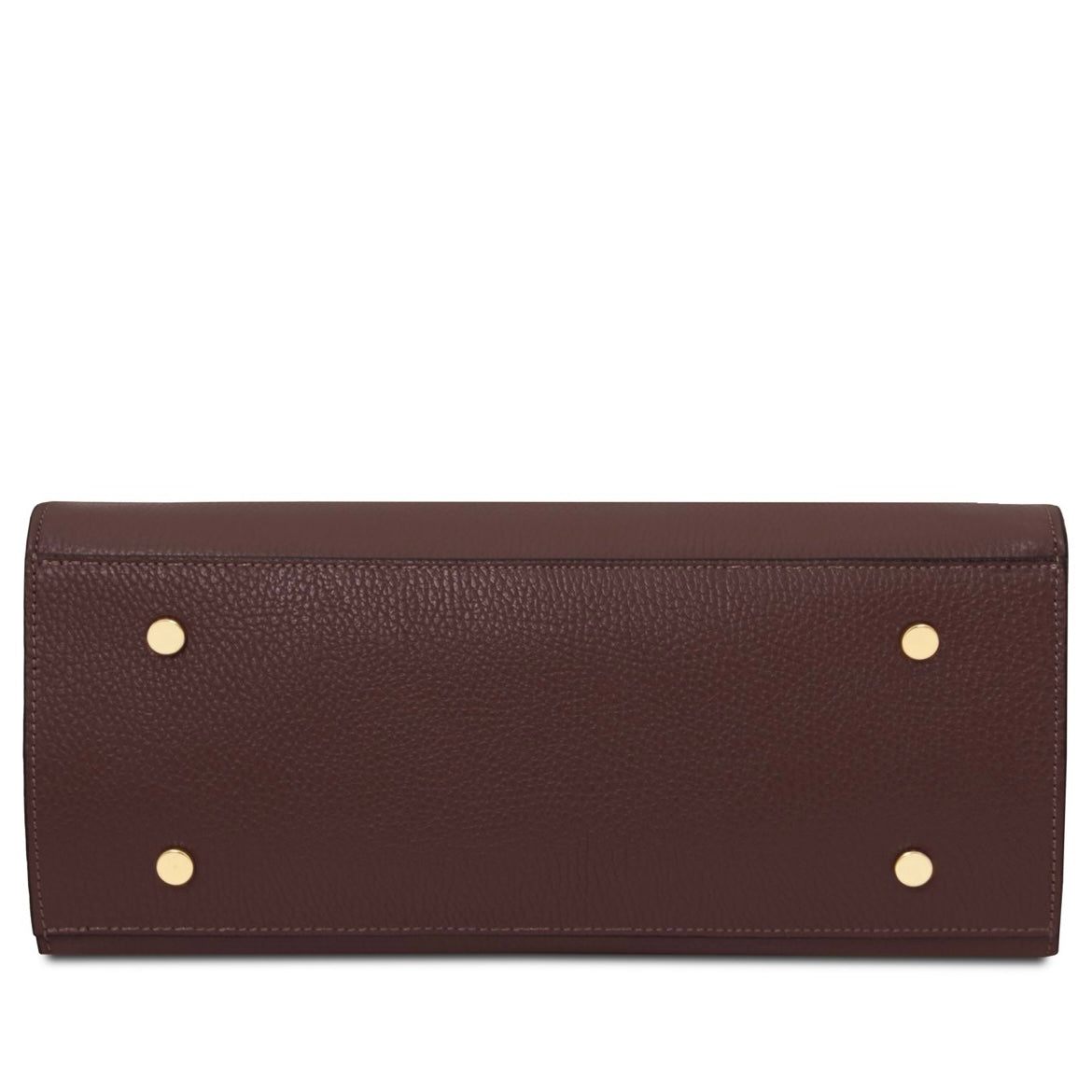 Leather Tote Bag ORIGAMI TL142507 in Coffee