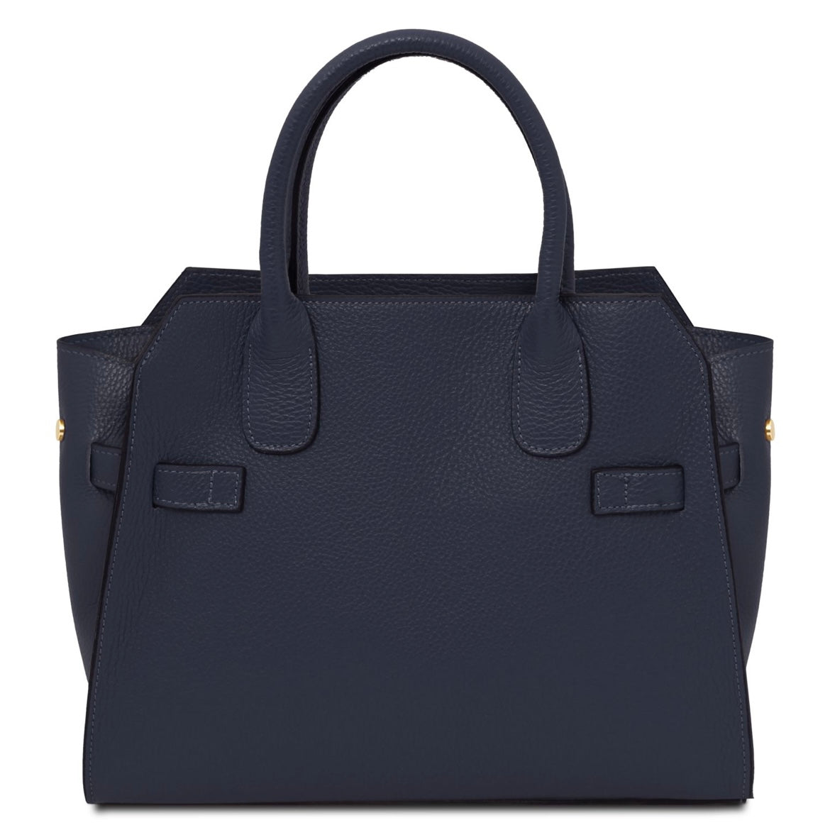 Leather Tote Bag ORIGAMI TL142507 in Dark Blue