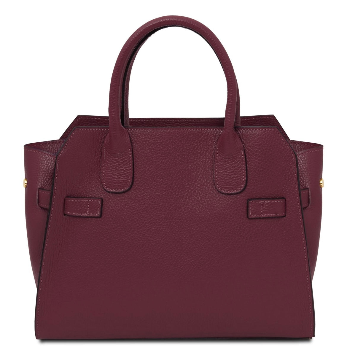 Leather Tote Bag ORIGAMI TL142507 in Bordeaux