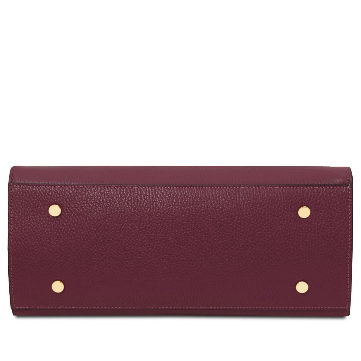 Leather Tote Bag ORIGAMI TL142507 in Bordeaux