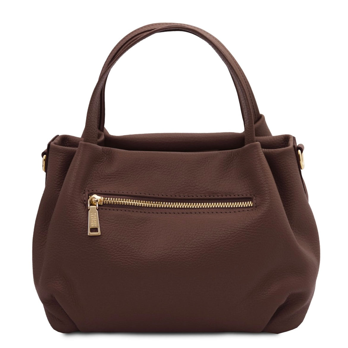 Bags in Ireland Soft Leather Handbag NORA TL142372 in Coffee