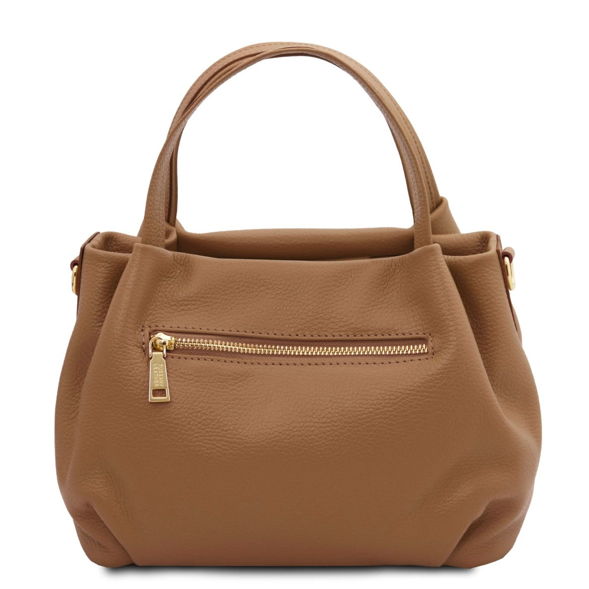 Bags in Ireland Soft Leather Handbag NORA TL142372 in Caramel