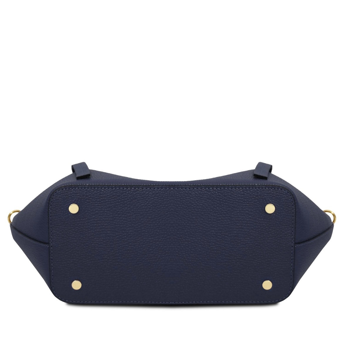 The Tropical Duchess Tuscany Leather LEGAME Leather Shopping bag - Large Size Dark Blue TL142481