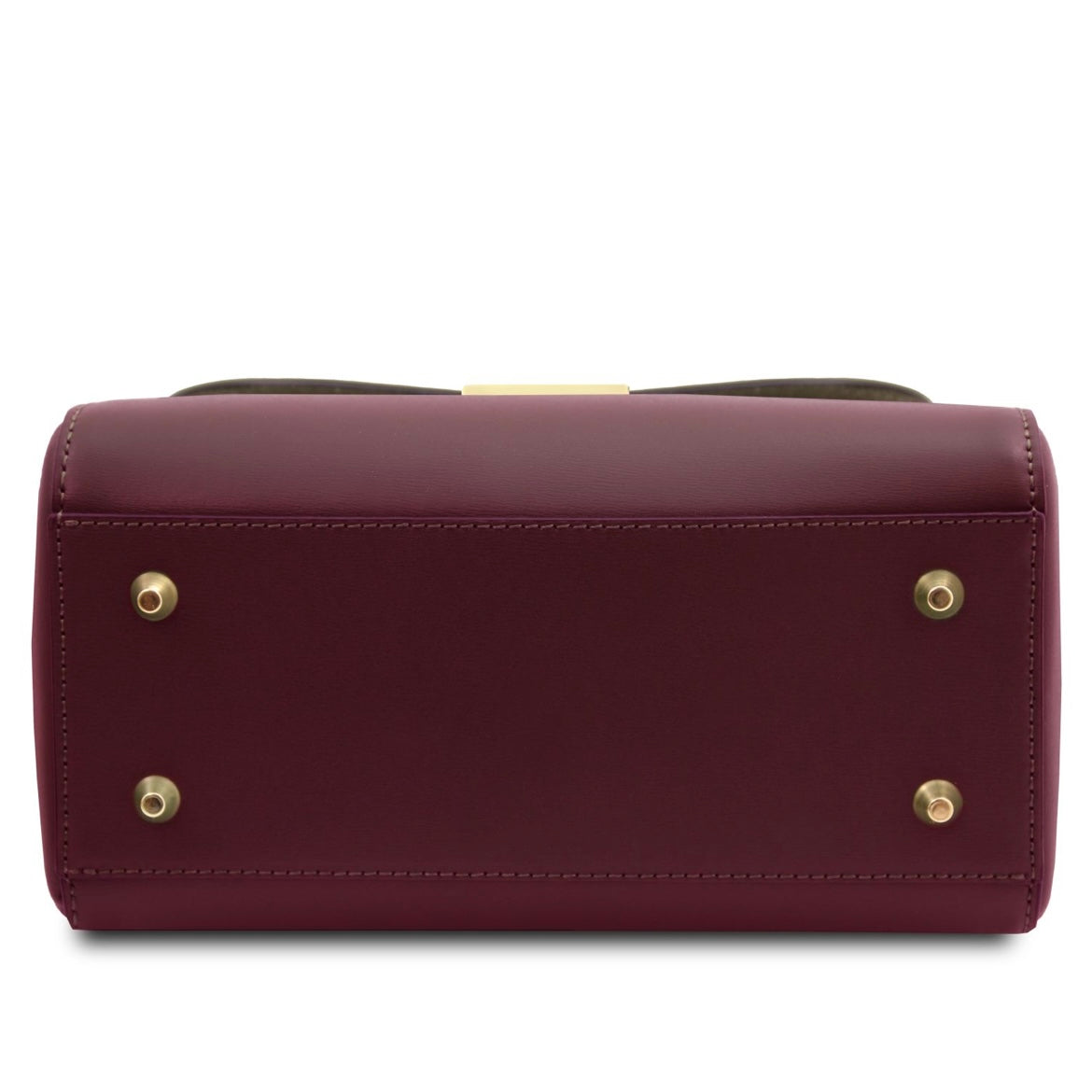 The Tropical Duchess Tuscany Leather Armonia Leather Handbag in Bordeaux TL142286